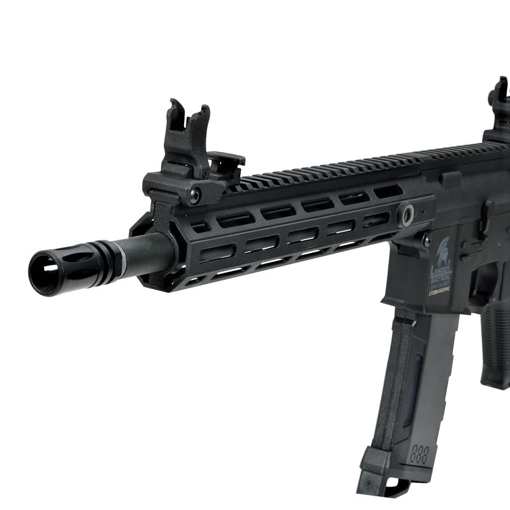 ミリタリーショップ レプマート / LANCER TACTICAL 電動ガン Hellion ヘリオン M-LOK 10インチ 電子トリガー搭載  LT-32BA10-G3