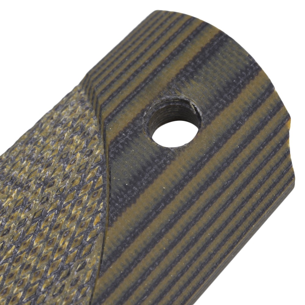 Pachmayr ハンドガングリップ コルト1911 G10 チェッカリング加工