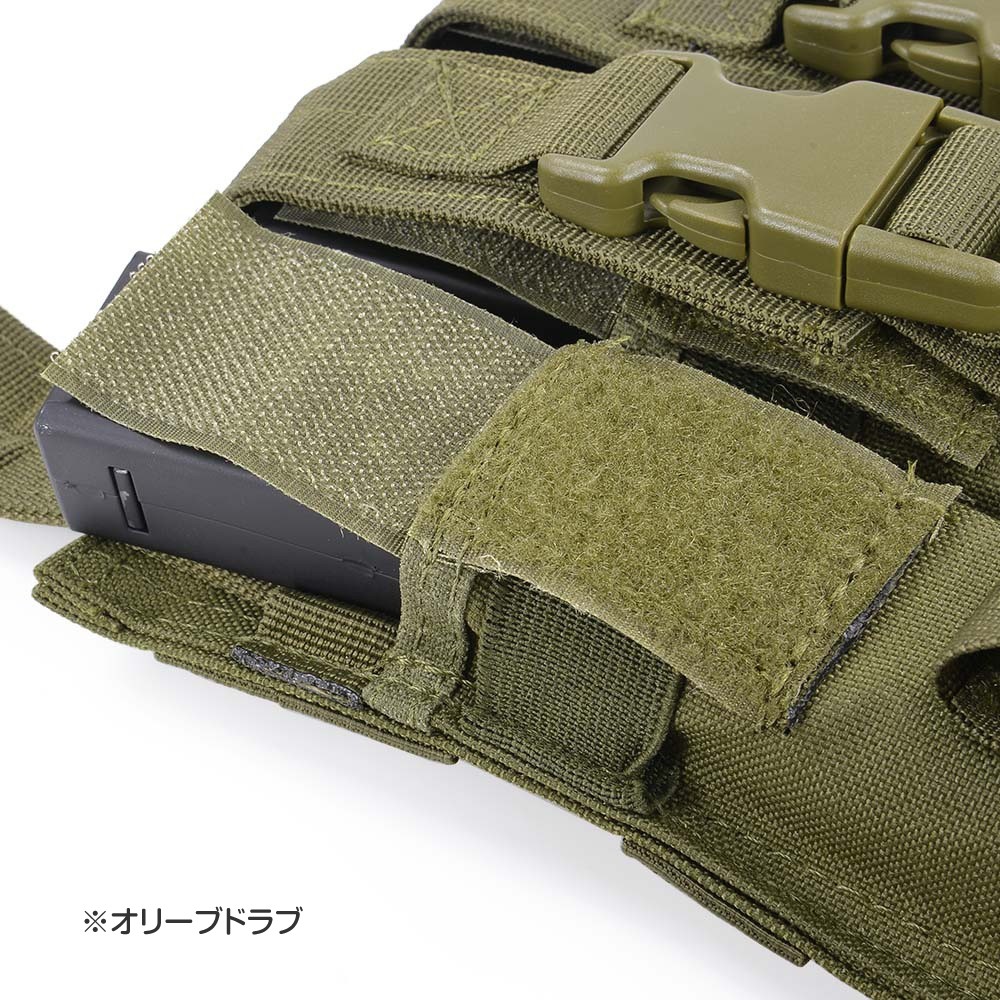 東京マルイ次世代MP5用マガジン3本&3連マガジンポーチ - 個人装備