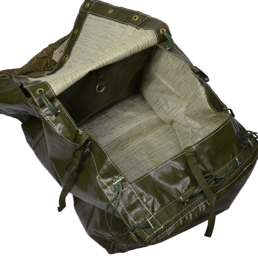 チェコ軍放出品 PVC ダッフルバッグ 大容量95L オリーブドラブ