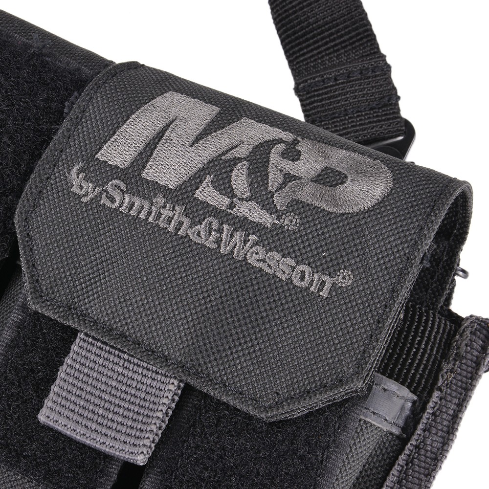 S&W ショルダー式 ピストルマガジンポーチ 8本収納可 M&Pロゴ付