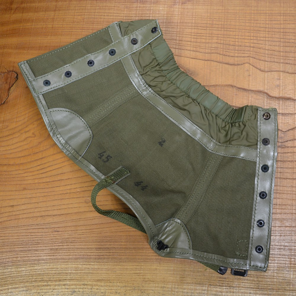 イタリア軍放出品 ゲイター 帆布製 アルパインレギンス ODグリーン