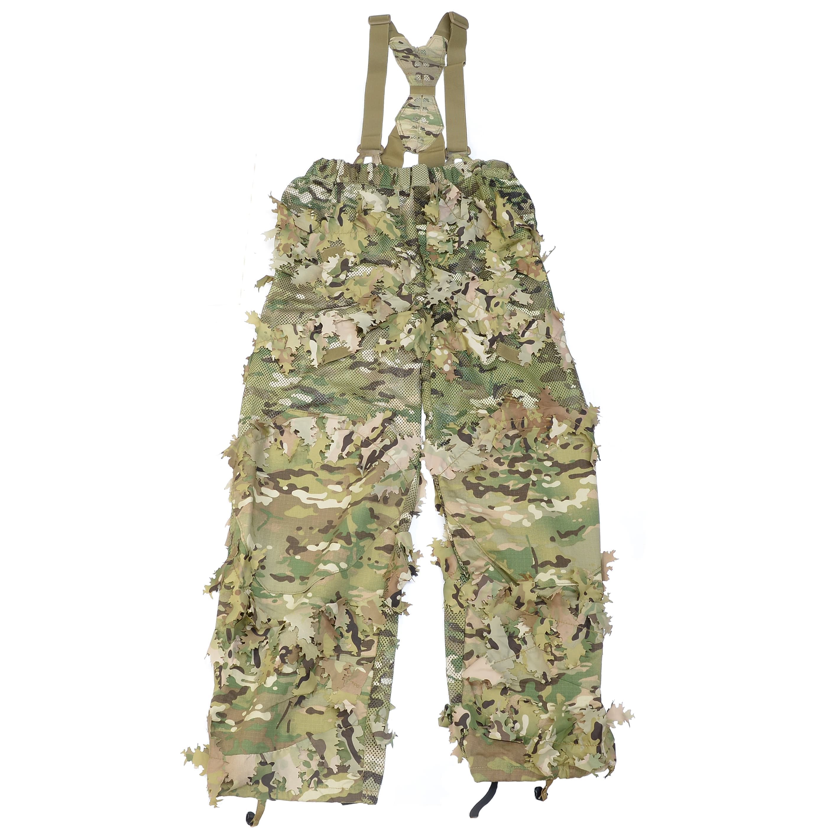 NOVRITSCH 3Dギリースーツ パンツ Modular 3D Ghillie サスペンダー