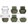 NOVRITSCH ドロップダウンポーチ Tactical Fanny Pack プレキャリ用 U31B