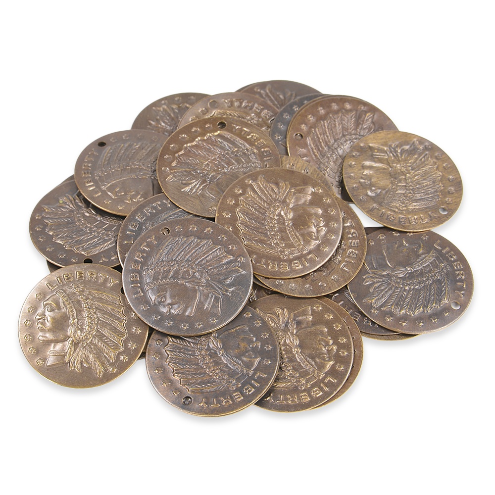 チャームパーツ リバティインディアンコイン P254 | ミリタリーショップ レプマート