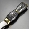 ブッシュナイフ 203247-15 グルカククリ 革製シース付き ウッドハンドル