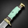 アウトドアナイフ パキスタン製 ターコイズ樹脂ハンドル PA3451