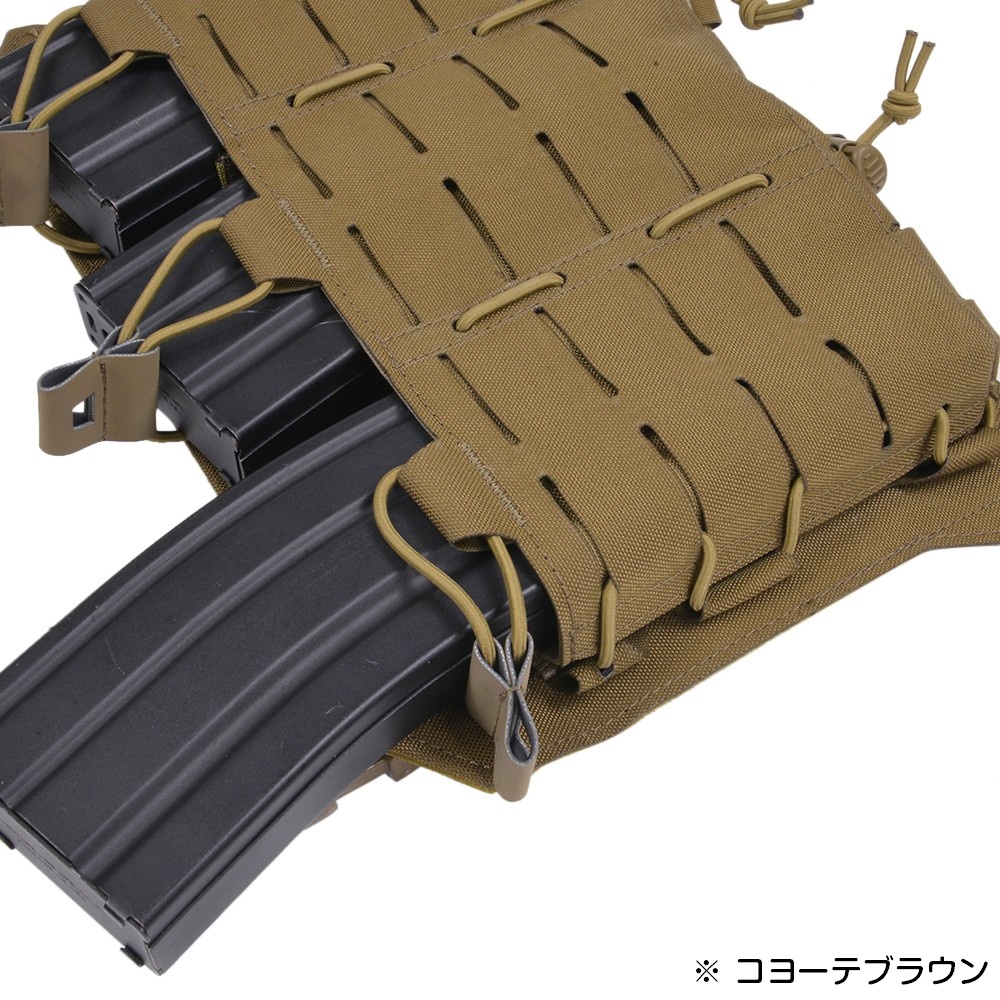 ミリタリーショップ レプマート / DIRECT ACTION トリプルマガジンポーチ M4 AK用 SPITFIREプレキャリ用