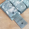 米軍放出品 ライフルマガジンポーチ MOLLE II バンダリア M4/AR15 ACU迷彩 6本収納