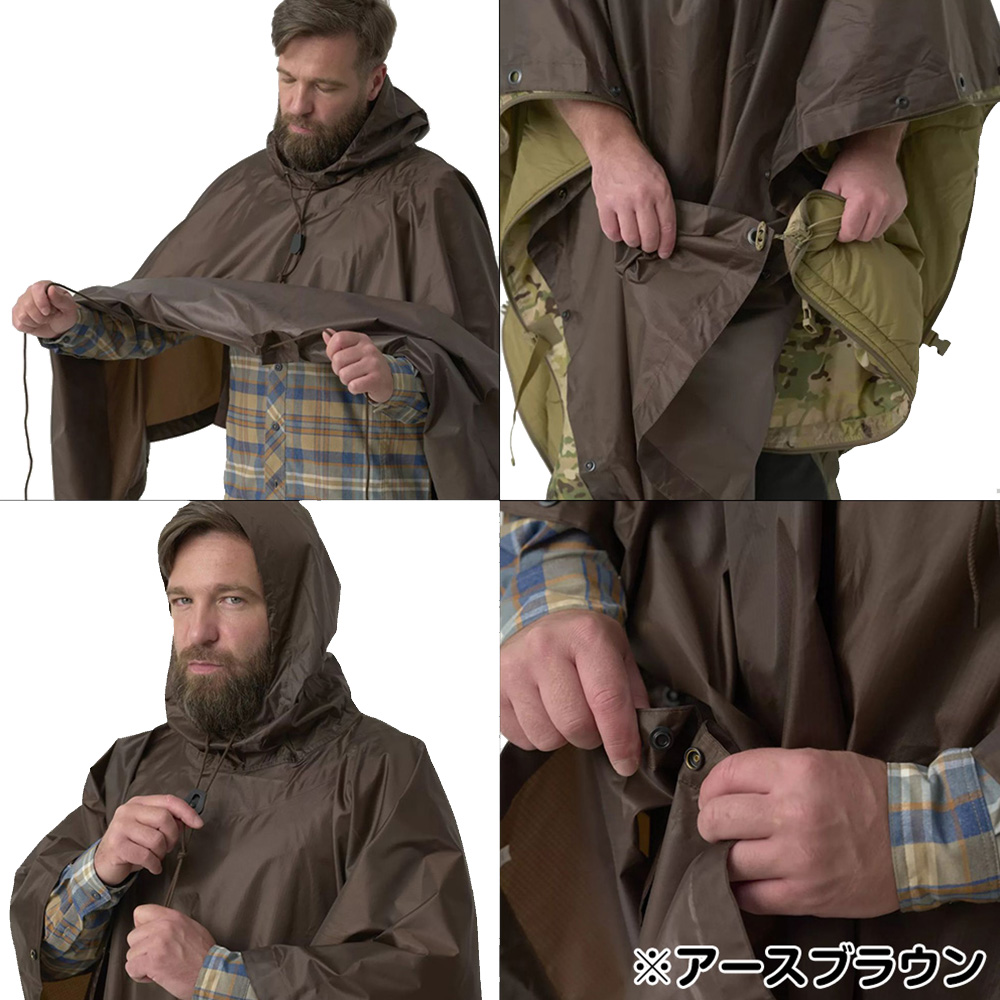 ミリタリーショップ レプマート / HELIKON-TEX レインポンチョ US