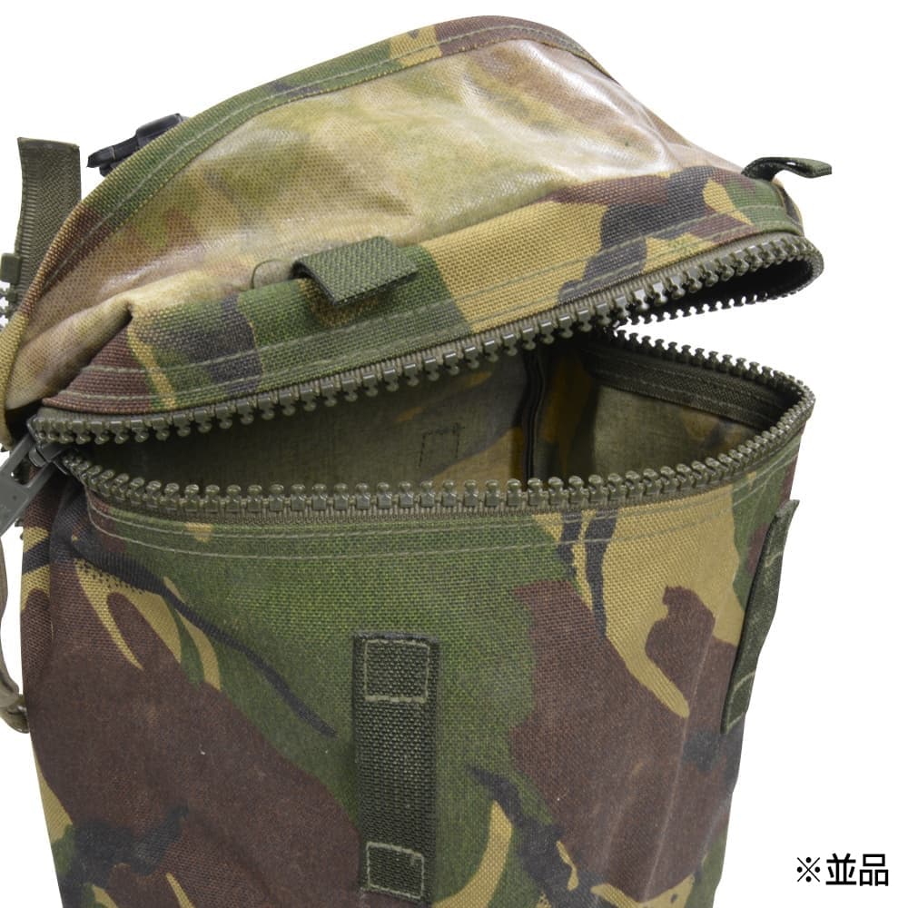 イギリス軍放出品 PLCE拡張ポーチ DPM迷彩 ラジオキャリア バック