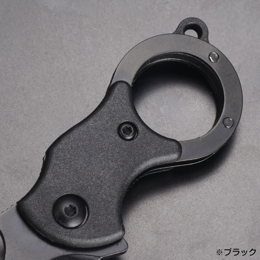 カランビット　51 折りたたみナイフ ライナーロック式 カランビット ボールチェーン付き