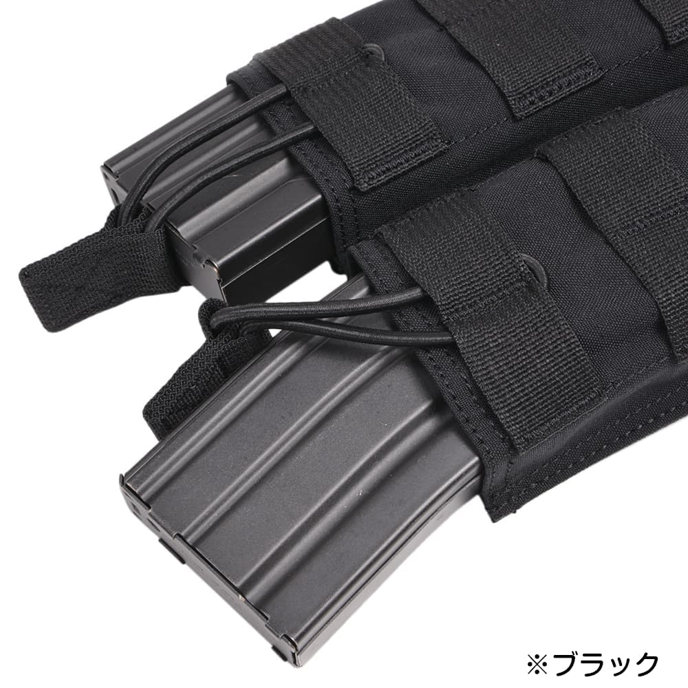 ダブル M4 Assault ライフルマガジンポーチ Systems Warrior M4⁄AR15