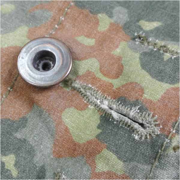 ドイツ軍 テントシートフレクターカモ USED 迷彩 ミリタリー