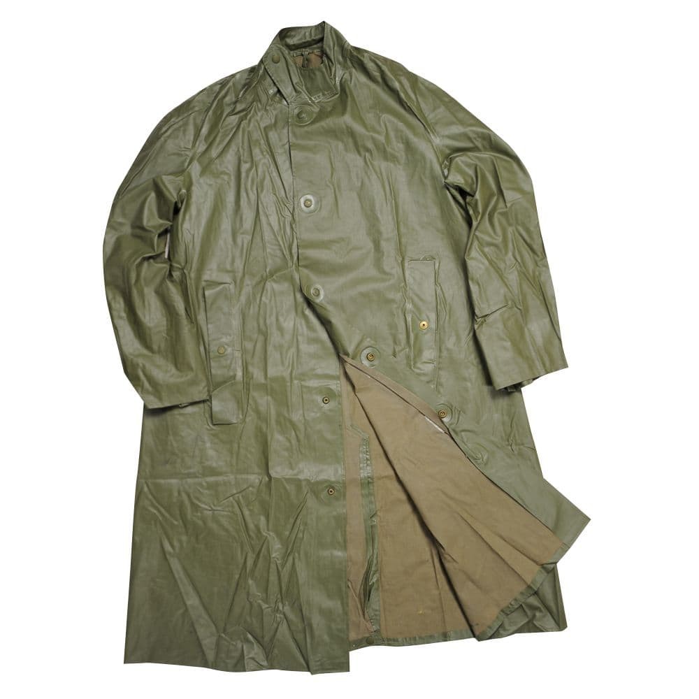 スウェーデン軍放出品 レインコート OD 防水素材 | ミリタリーショップ