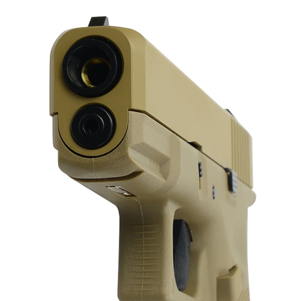 WE-TECH ガスガン GLOCK G19X Gen5 バックストラップ付 タンカラー