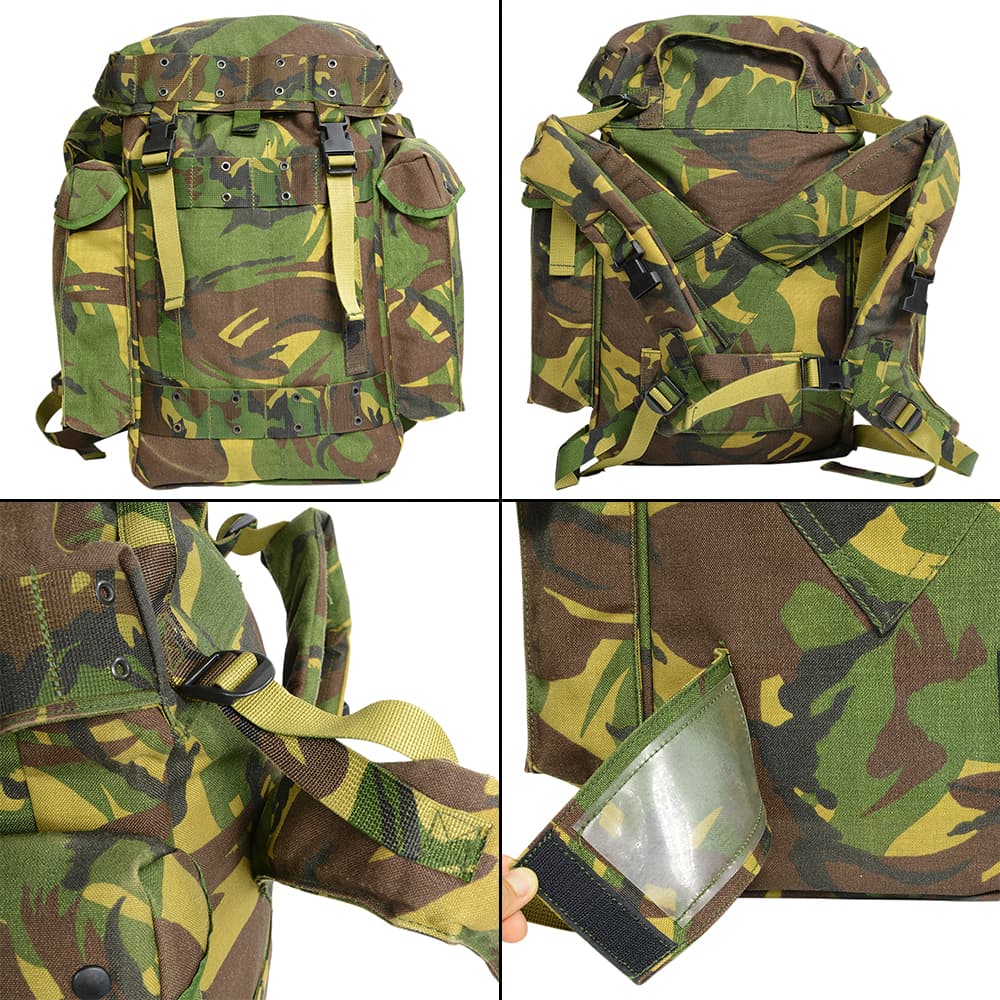 ミリタリーショップ レプマート / オランダ軍放出品 バックパック 35L 迷彩 耐水仕様