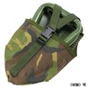イギリス軍放出品 3つ折りスコップ 収納カバー付き DPM迷彩