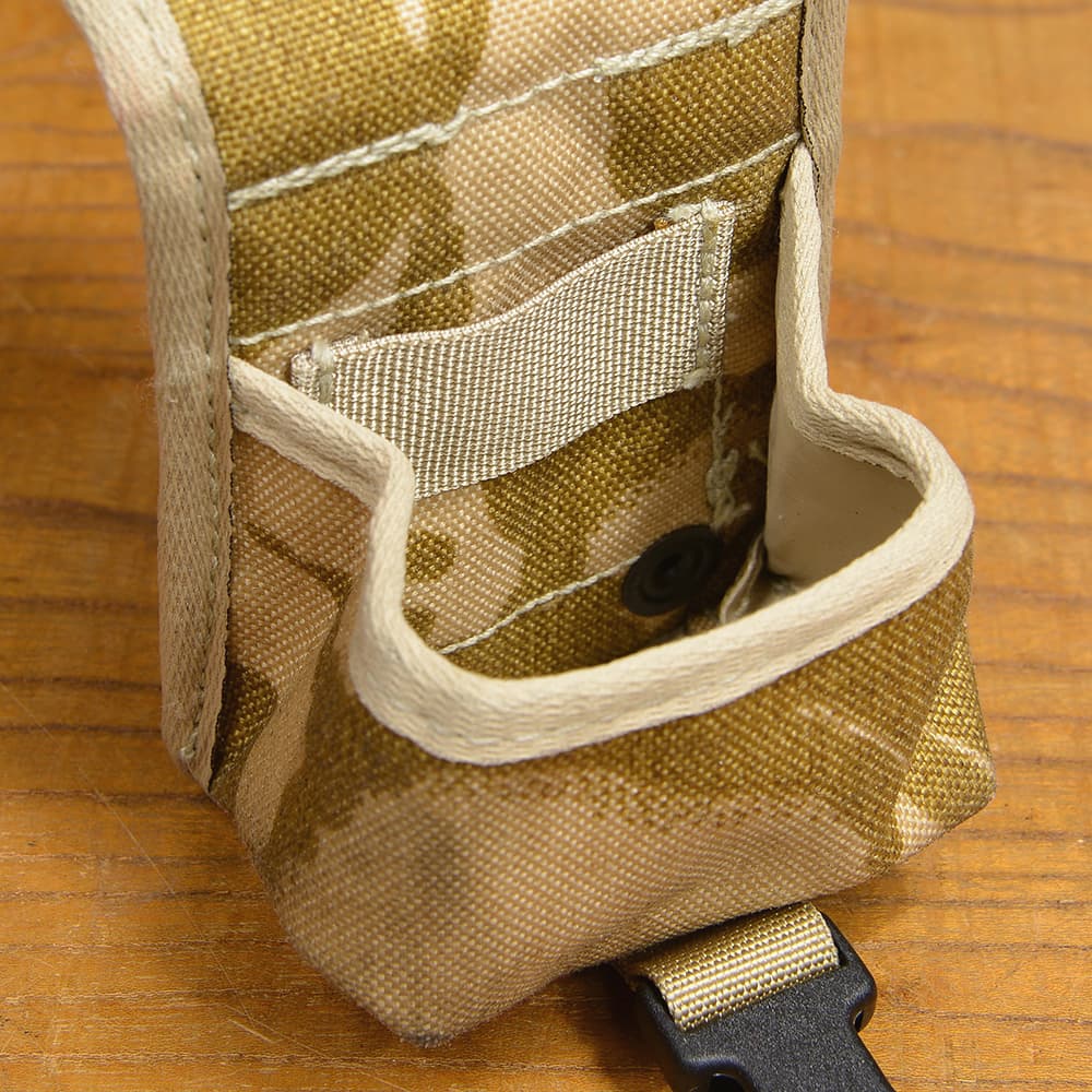 イギリス軍放出品 A.P.グレネードポーチ デザートDPM迷彩 | ミリタリー