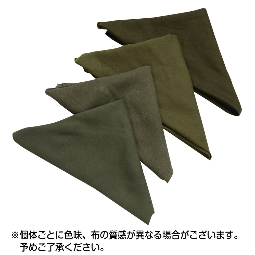 オランダ軍放出品 バンダナ オリーブドラブ | ミリタリーショップ