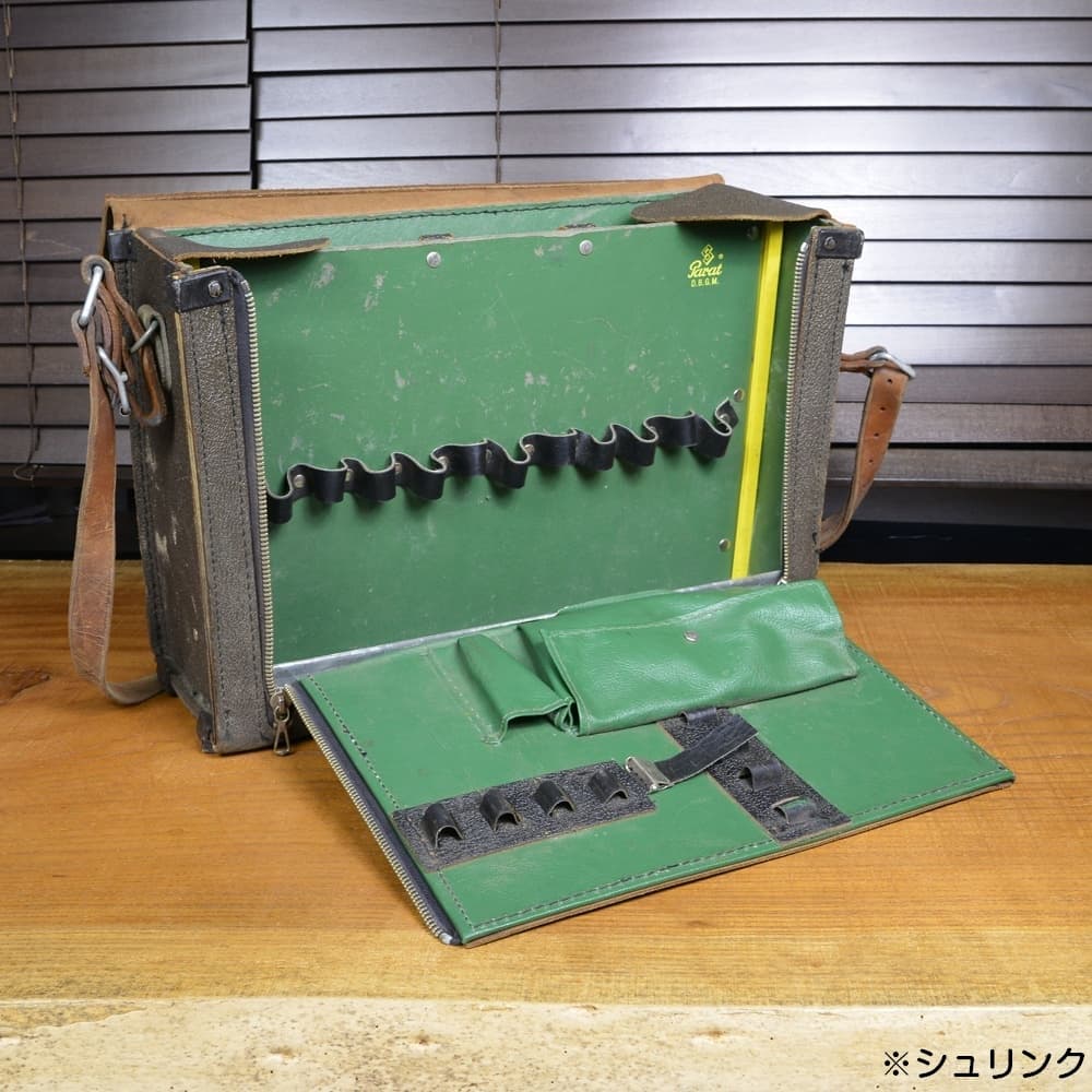 スウェーデン軍放出品 工具バッグ 革製 レザー ショルダーバッグ