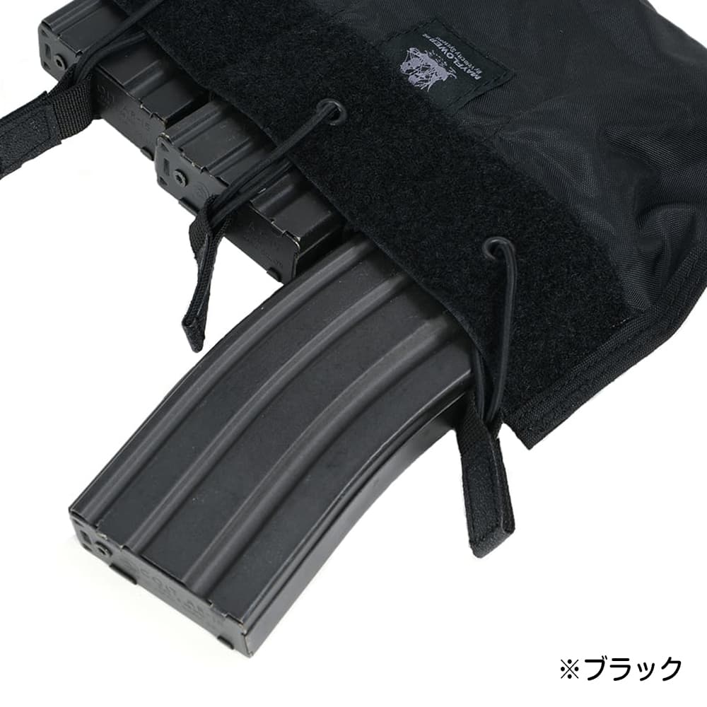 MAYFLOWER RC トリプルマガジンインサート 5.56mm M4/AR15用 ベルクロ