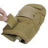 アメリカ軍放出品 エルボーパッド ベルクロ固定式 コヨーテブラウン