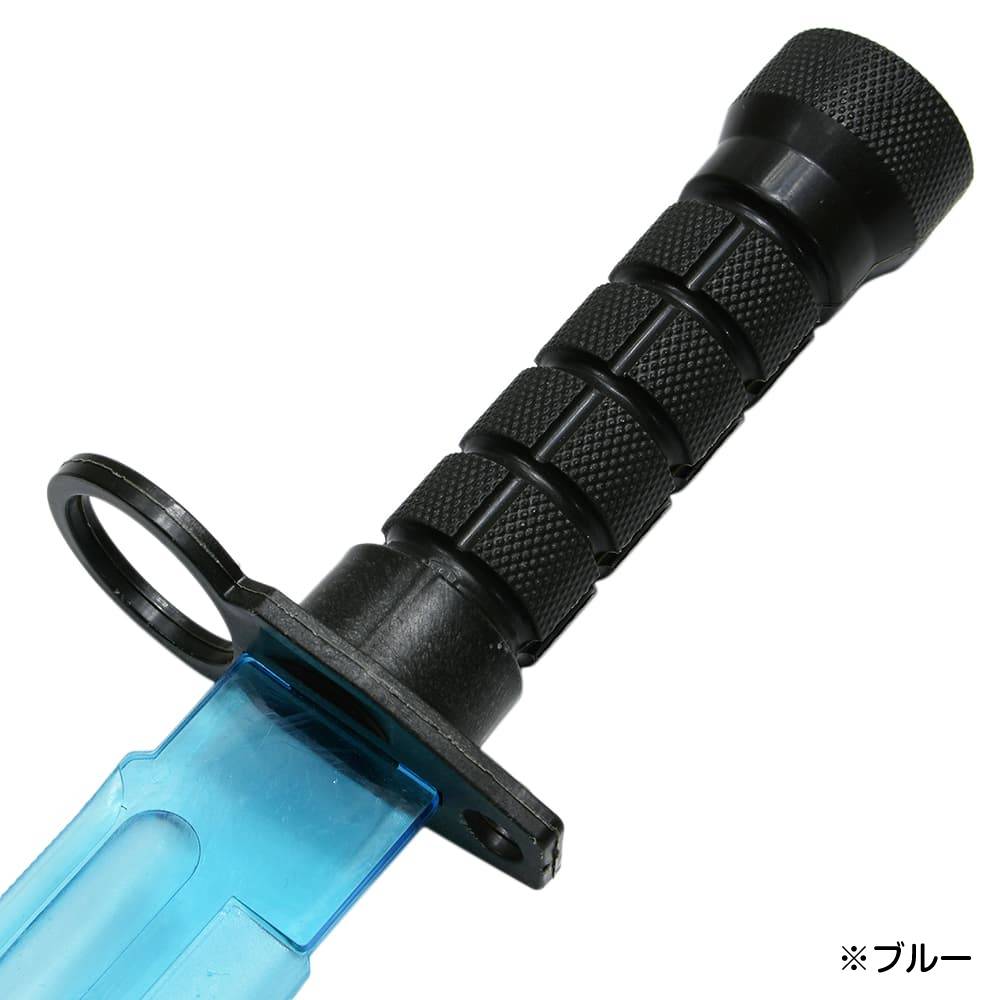 ダミーナイフ クリアブレード プラスチック製 トレーニングナイフ