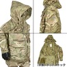 イギリス軍放出品 マウンテンパーカー 裏地メッシュなし 国旗パッチ付き MTPカモ 防風 防寒 スモック