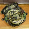 オランダ軍放出品 コンプレッションバッグ 寝袋収納用 ナイロン製 迷彩