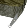 イギリス軍放出品 テント 蚊帳あり 2人用 ペグ&折り畳み式アルミフレーム付き OD