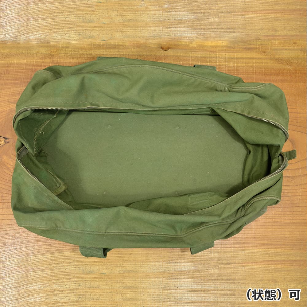 イギリス軍放出品 コンバットバッグ OD コットン製 ボストンバッグ