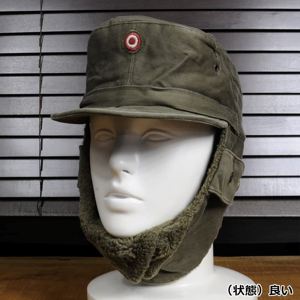 オーストリア軍放出品 ウィンターキャップ 防寒 ODカラー | ミリタリー