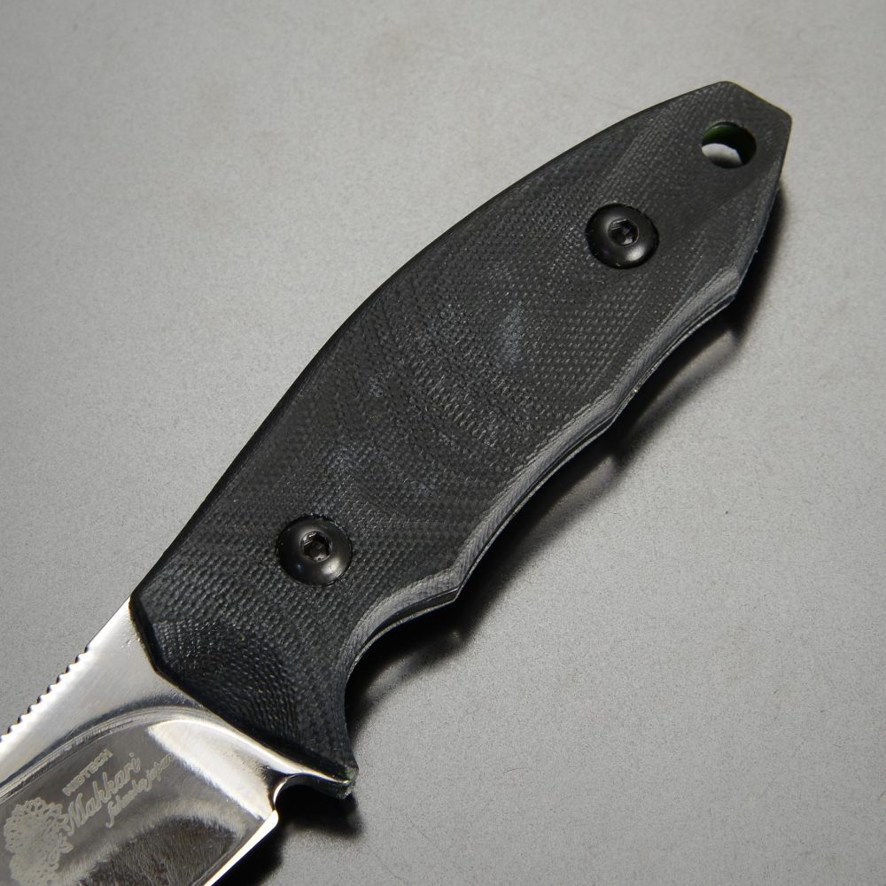 ミリタリーショップ レプマート / makkari knives アウトドアナイフ 小型 セミスキナー2022 間狩純平作 シース付き