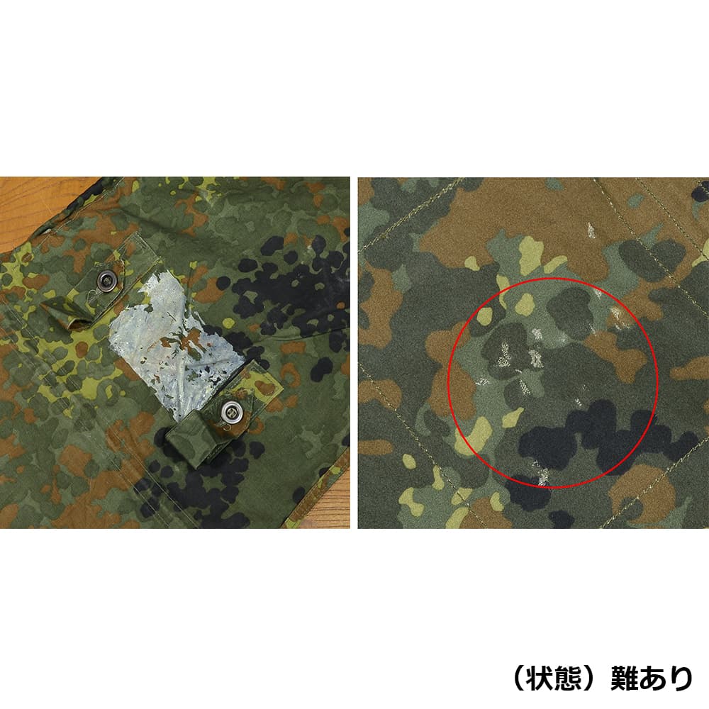 ミリタリーショップ レプマート / ドイツ軍放出品 テントシート収納バッグ Flecktarn フレクター迷彩 軍幕収納袋