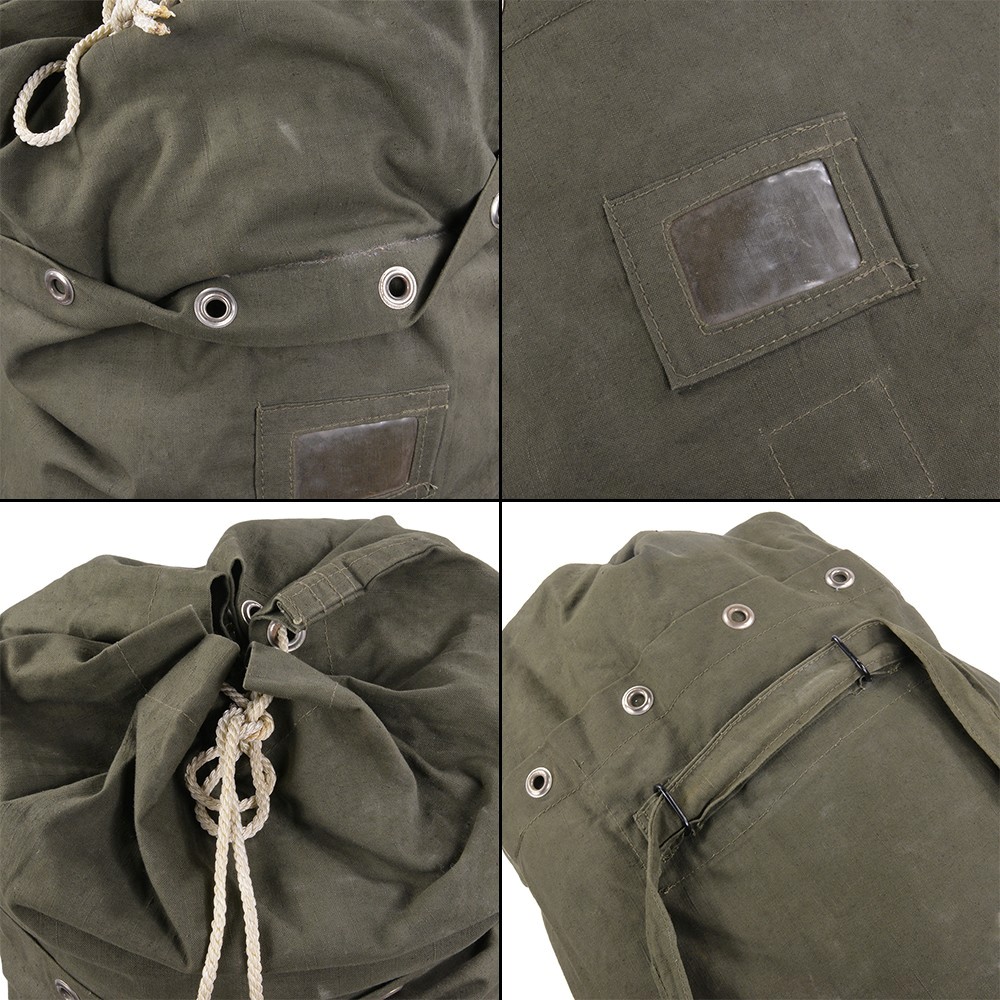 ハンガリー軍放出品 ダッフルバッグ コットン製 | ミリタリーショップ