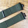 ベルギー軍放出品 ピストルベルト 布製 ドットボタン