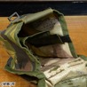 オランダ軍放出品 トリプルマガジンポーチ ディマコC7用 ウッドランド迷彩 M16/M4対応