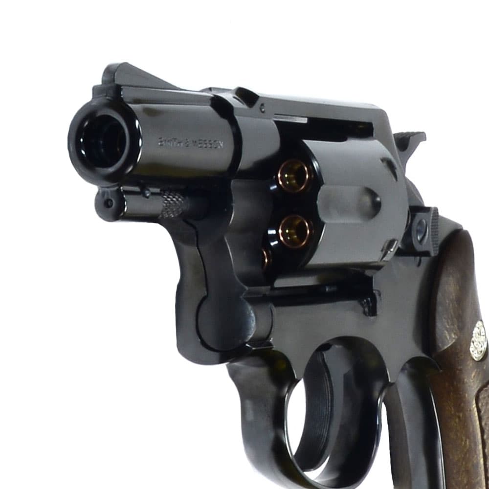 マルシン ガスガン M10 2インチ WディープブラックABS 木目調プラグ