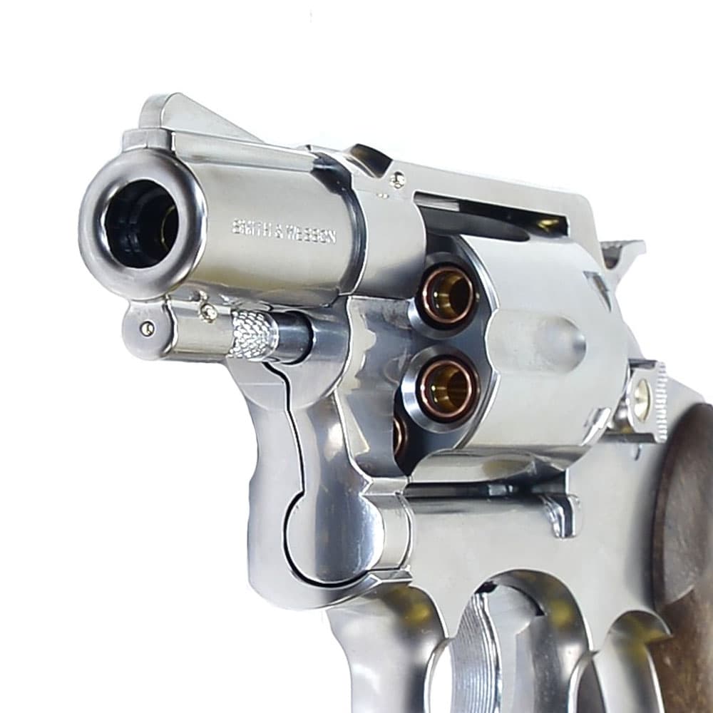 マルシン m64 シルバーABS ガスリボルバー マルシン工業 マルシン S&W M64 2025年 プラグリップ ABS シルバー 2