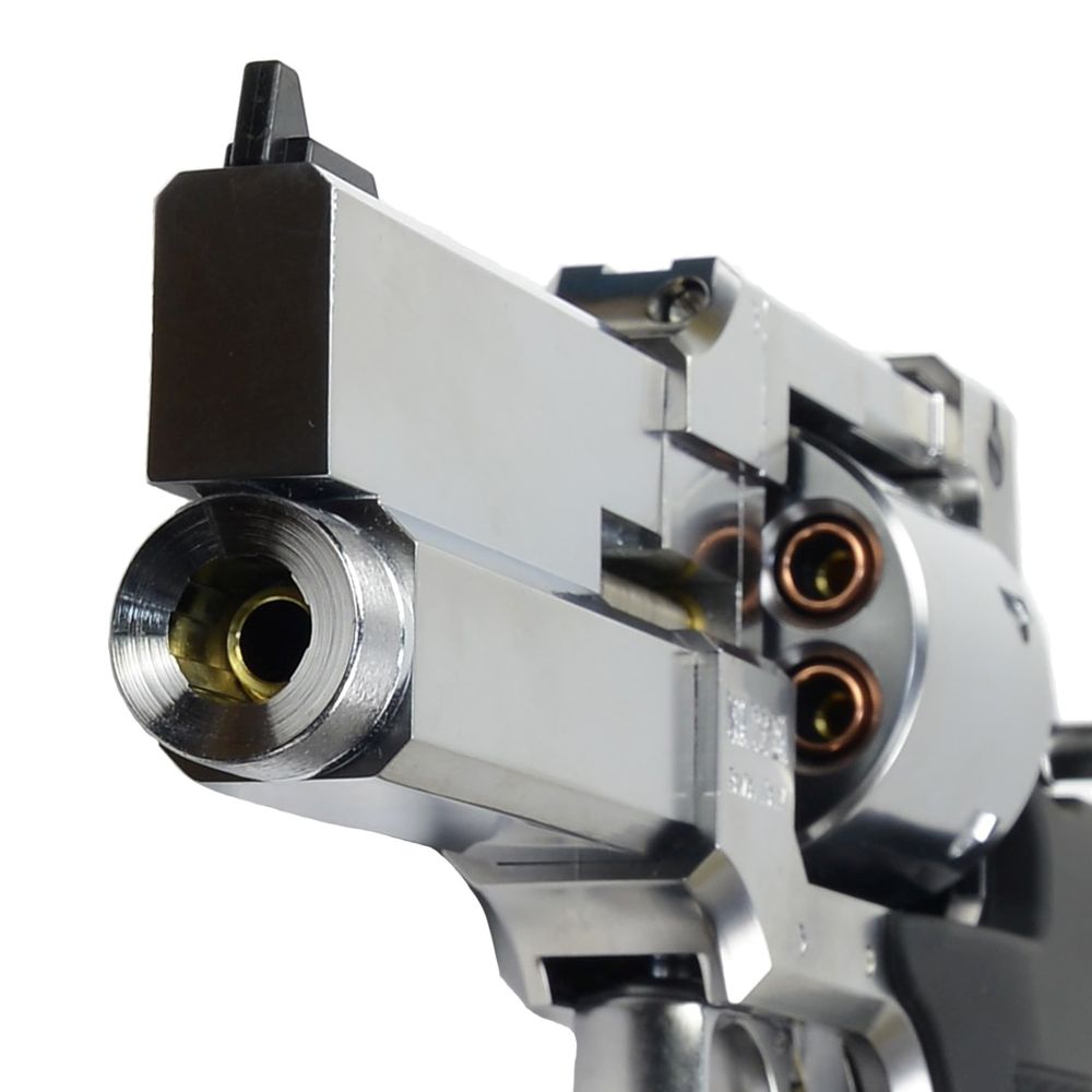 マルシン ガスガン MATEBA マテバ Xカートリッジ 4インチ シルバーABS