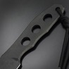 Makkari knives スケルトンナイフ 間狩純平作 ラプトルタントー 黒ブレード 樹脂製シース付き