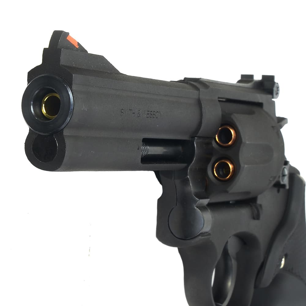 マルシン ガスガン S&W M586 ブラックHW DAVISラバー調グリップ 082602