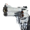 マルシン ガスガン S&W M686 パワーカスタム DAVISラバー調グリップ シルバーABS