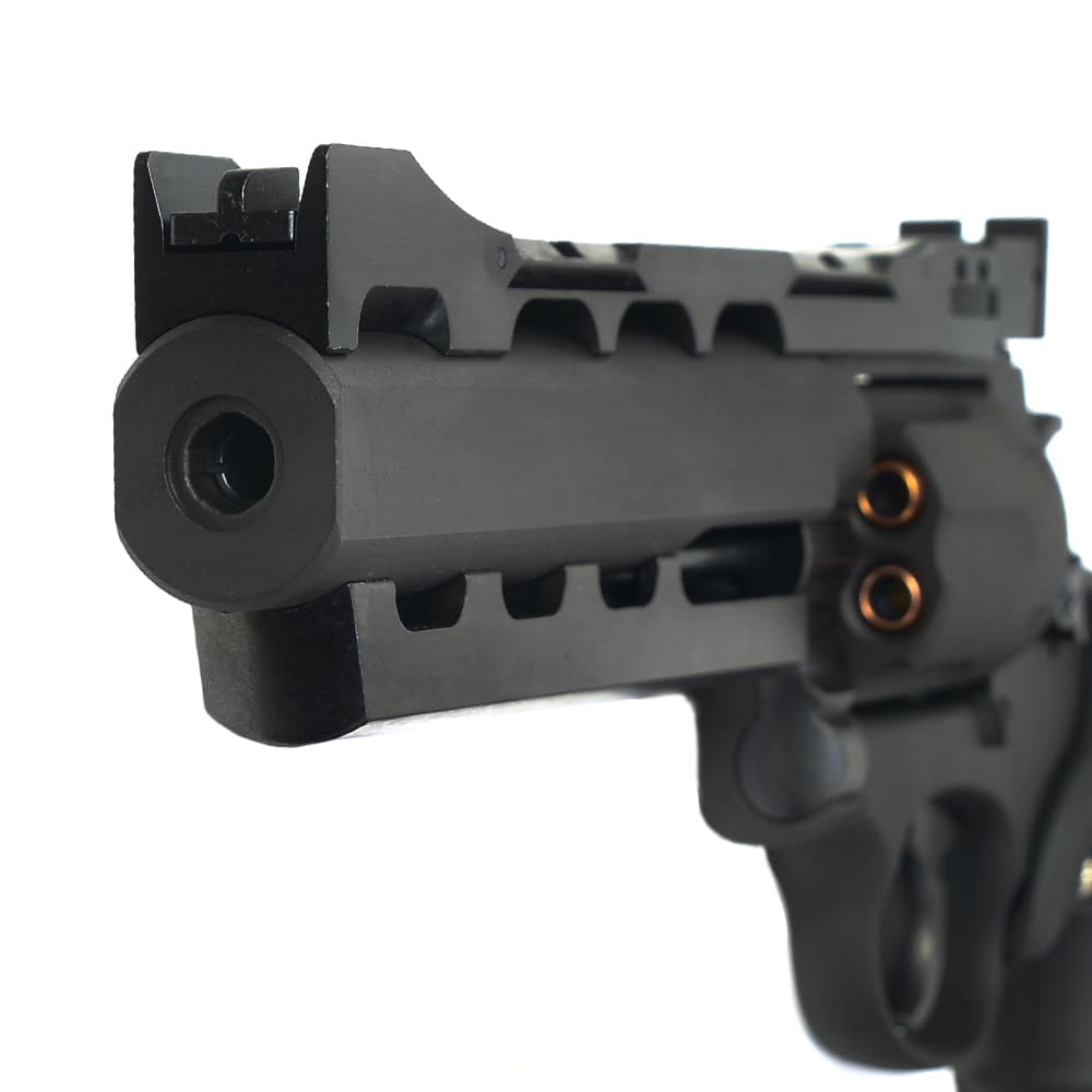 マルシン ガスガン S&W M586 Power Custom ブラックHW DAVISラバー調