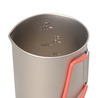 EVERNEW チタンポット Ti Maccheroni pot 750 湯切りフタ付き ECAL755