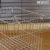 ワイヤーバスケット 持ち手付き スタッキング機能 304ステンレス