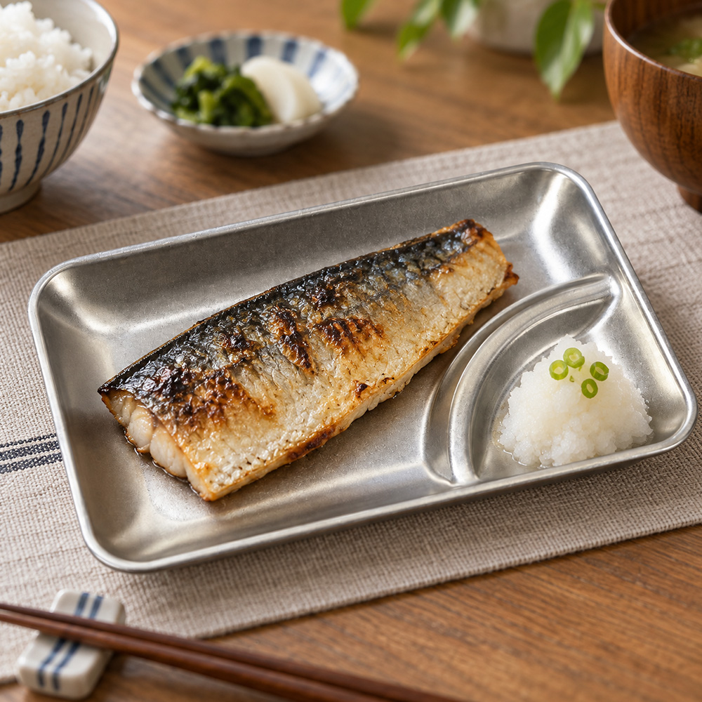 【希少】米海兵隊 USMC 将官食堂用 ランチプレート 皿 23cm 6枚セット ステンレス製 仕切り皿 長方形 小分けプレート | ミリタリーショップ