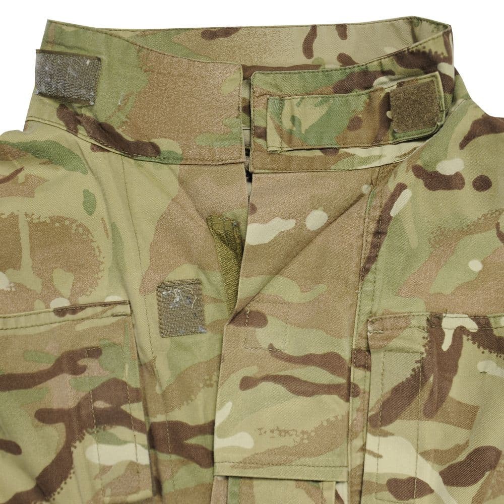 イギリス軍放出品 コンバットジャケット MTP迷彩 BDU 軍用戦闘服 小