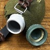 ルーマニア軍放出品 キャンティーン 水筒 アルミ製 ポーチ付き ODグリーン